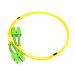 2m SC/APC-SC/APC Singlemode Duplex OFNR 2.0mm Fiber Optic Patch Cable - Image 4
