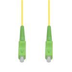 2m SC/APC-SC/APC Singlemode Simplex OFNR 3.0mm Fiber Optic Patch Cable - Image 3