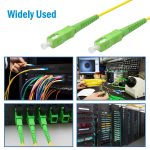 2m SC/APC-SC/APC Singlemode Simplex OFNR 3.0mm Fiber Optic Patch Cable - Image 4