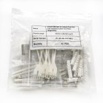 LC/UPC MM OM1 DX Uniboot Pull-push Tab Connector 3.0mm Beige-White (10pcs/pack) - Image 3
