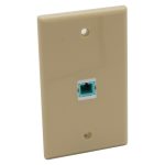 Keystone Jack SC/UPC Multimode Simplex OM3 Aqua - Image 2