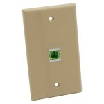 Keystone Jack SC/APC Singlemode Simplex Green - Image 2