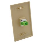 Keystone Jack SC/APC Singlemode Simplex Green - Image 3