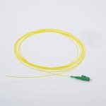 3m LC/APC Simplex Singlemode OFNR 0.9mm Pigtail Yellow