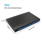 24 Port (SC) Slide Rack Mount ODF Fiber Optical Patch Panel - Image 3