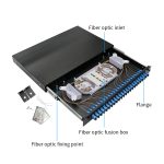 24 Port (SC) Slide Rack Mount ODF Fiber Optical Patch Panel - Image 5