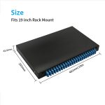 48 Port (SC) Slide Rack Mount ODF Fiber Optical Patch Panel - Image 3