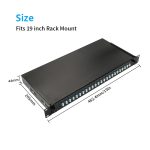 48 Port (LC) Slide Rack Mount ODF Fiber Optical Patch Panel - Image 3
