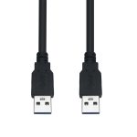 3Ft USB3.0 A-Male to A-Male Black - Image 2