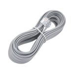 25Ft RJ11 (6P4C) Modular Telephone Cable Reverse - Image 3