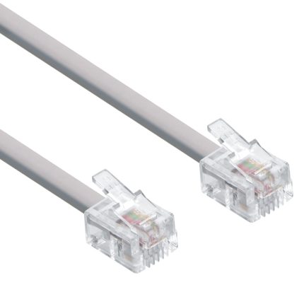 14Ft RJ11 (6P4C) Modular telephone Cable Straight