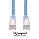 25Ft RJ11 Shielded Modem Cable for DSL Internet - Image 3
