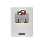 RJ11 Modular Inline Coupler Reverse, White - Image 2