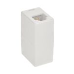 RJ11 Modular Inline Coupler Straight, White - Image 4
