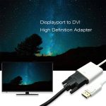 Display Port Male to DVI Female Adapter White - Image 4