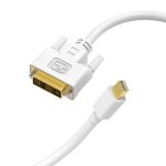 6Ft Mini DP Male to DVI Male Cable - Image 2