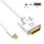 6Ft Mini DP Male to DVI Male Cable - Image 3