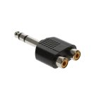 1/4 inch Stereo to Dual RCA Jack Adapter - Image 2