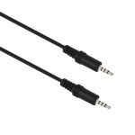 12Ft 3.5mm 4-Pole M/M Stereo TRRS Audio Cable