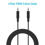 12Ft 3.5mm 4-Pole M/M Stereo TRRS Audio Cable - Image 2