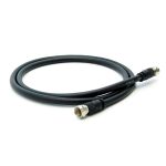 25Ft F-Type Screw-on RG6 Cable Black - Image 2