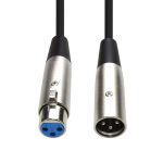 50Ft XLR 3P Male/Female Balanced Audio Microphone Cable - Image 2
