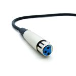 100Ft XLR 3P Female to 1/4" Unbalanced Microphone Cable - Image 4