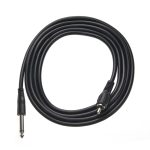 10Ft 1/4" Mono Plug/RCA Male Cable - Image 3