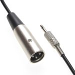 10Ft XLR Male to 3.5mm Mono Male Cable - Image 2