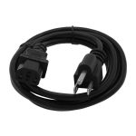 6Ft Computer Power Cord 5-15P to C-13 Black, SVT 18/3 - Image 2