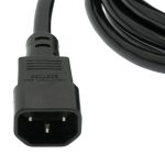 3Ft Power Extension Cord C13 to C14 Black /SJT 16/3 - Image 3