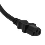 3Ft Power Cord C20 to C13 Black/ SJT 14/3 - Image 2