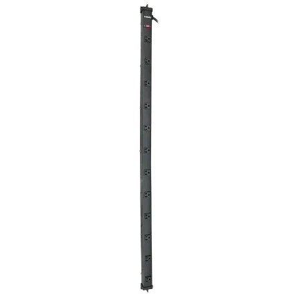 4Ft 12-Outlet Metal Power Strip with 6Ft Cord