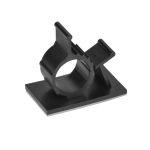 Nylon Self Adhesive Cable Management Clip Round Type 32x19mm L, 100-Pack - Image 2