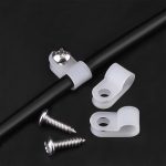 R-Type Cable Clamp 5/8" Clear 100pk - Image 5