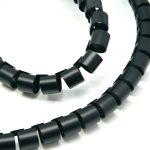 Spiral Cable Zip Wrap Black 15mm x 1.5m (0.6" x 4.92Ft) - Image 2