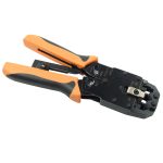 8P8C(RJ45)/6P6C(RJ12)/6P4C(RJ11) Crimp Tool w/ Rachet - Image 3