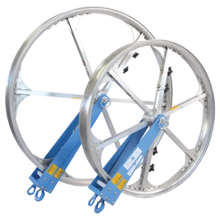 36" & 45" Diameter Split Sheaves - 36" w/ Hanger Brackets - Condux