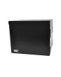 Rack Mount Splice & Patch Enclosure 8RU Holds (12) LGX Panels Unloaded Black - Fiber Instrument Sales - Image 2