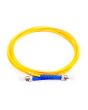 Fiber Optic Patch Cable, ST UPC to ST UPC, 10 meters, 3mm, Simplex, SM | Plus Corning® SMF-28® Ultra Fiber - Fiber Instrument Sales - Image 2